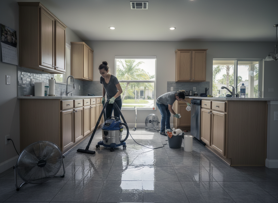 Preventing Mold After Minor Kitchen Floods in Tampa
