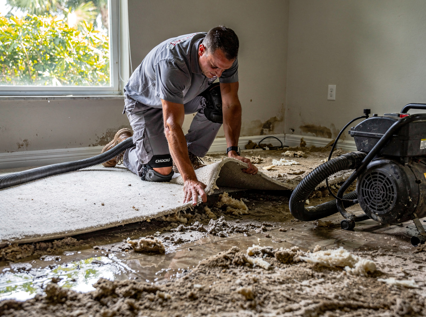 Carpet Water Damage Repair in Tampa