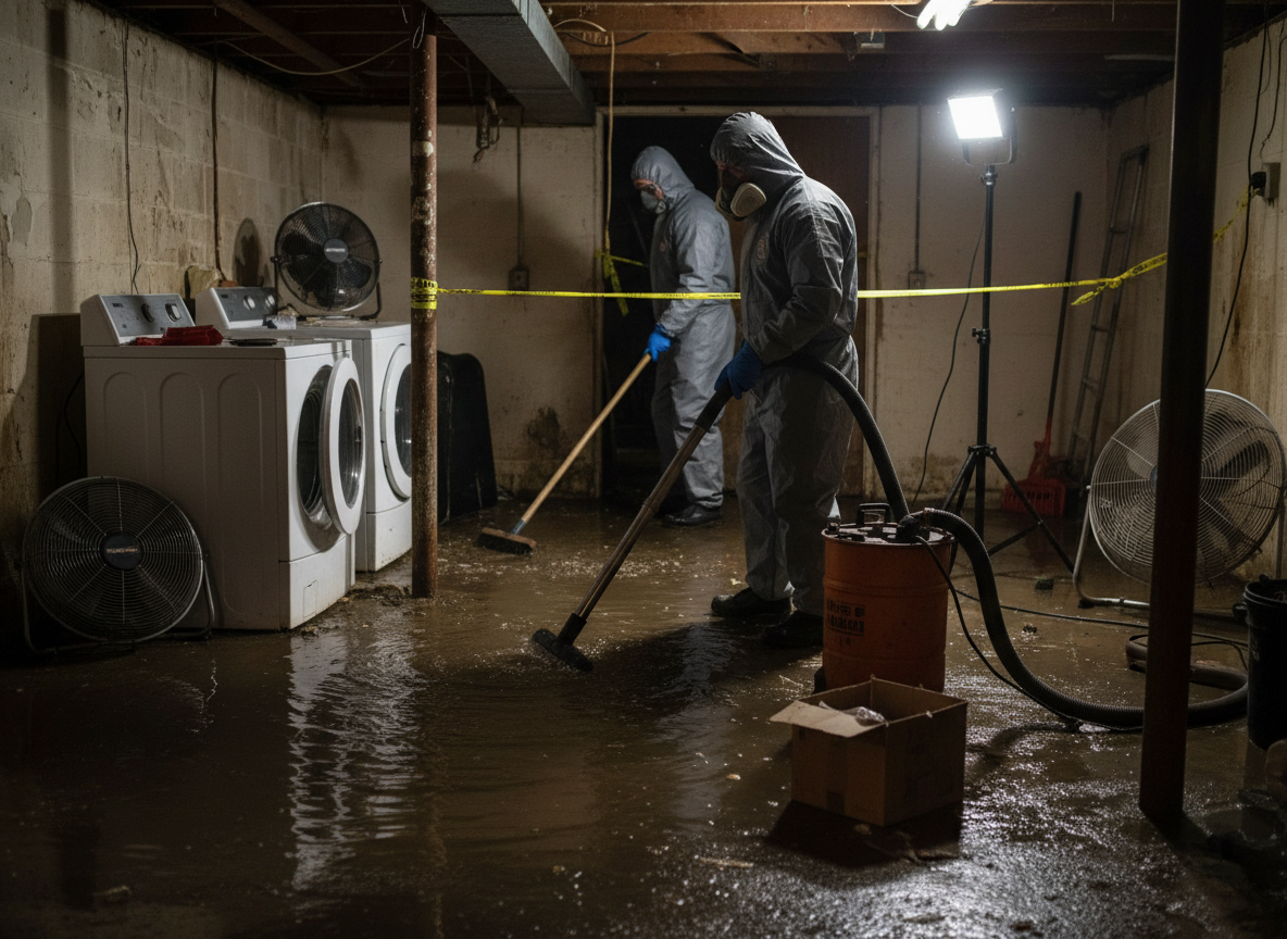 Sewage Backup Cleanup in Tampa