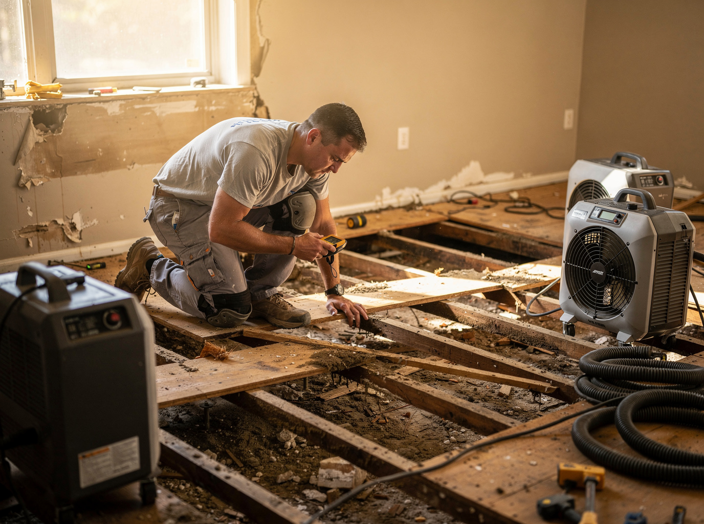 Subfloor Drying in Tampa
