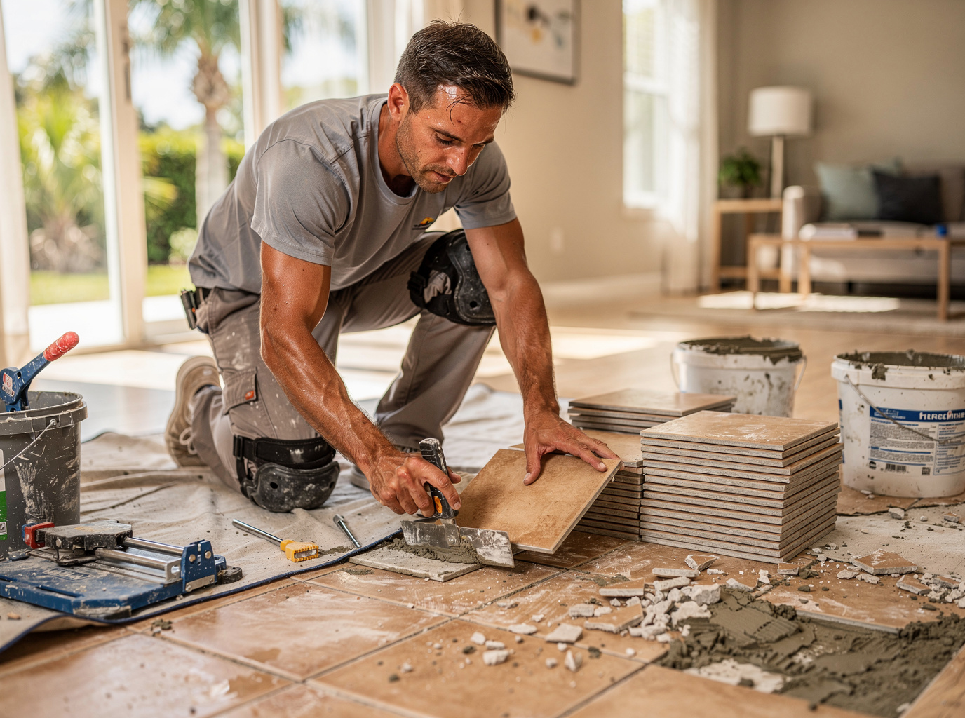 Tile Removal And Replacement in Tampa